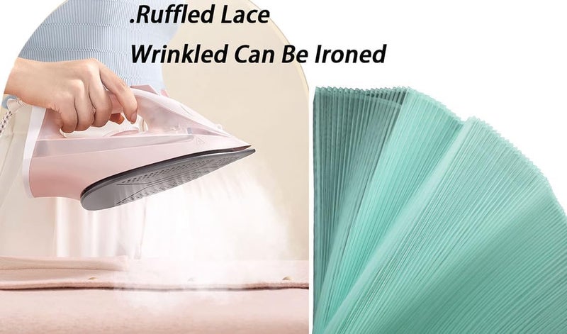 YABINA Ruffled Lace Trims 1 Yards  Pleated Lace Fabric Trim  Organza Ruffled Fabric Chiffon Tulle Border for Sewing Dress Bag Costume Decoration Trimming Craft (White) - Image 4